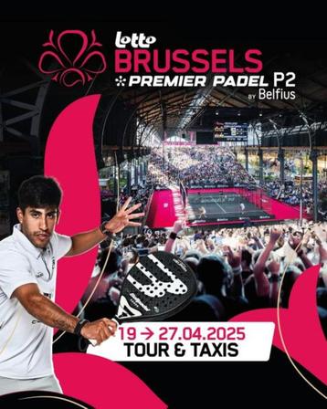Brussels premier padel P2 vrijdag 25/04 DAY ADULT beschikbaar voor biedingen