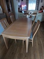 Volledige eetzaal van Chez Belot, Huis en Inrichting, Zo goed als nieuw, 4 tot 6 stoelen