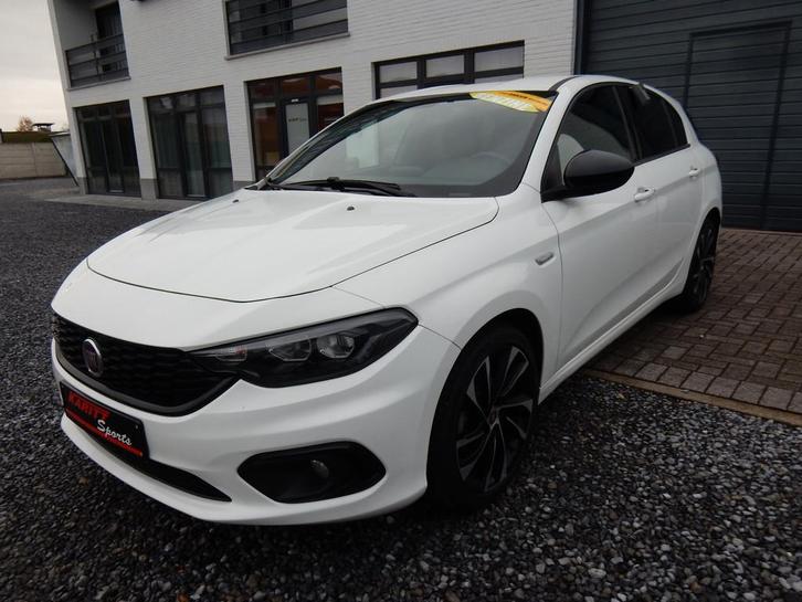 Fiat Tipo 120pk/leder/cruise/camera (bj 2019), Auto's, Fiat, Bedrijf, Te koop, Tipo, ABS, Achteruitrijcamera, Airbags, Airconditioning