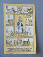 1867 gebedsprentje OLV Virga Jesse Hasselt, Verzenden, Zo goed als nieuw, Kaart of Prent, Christendom | Katholiek