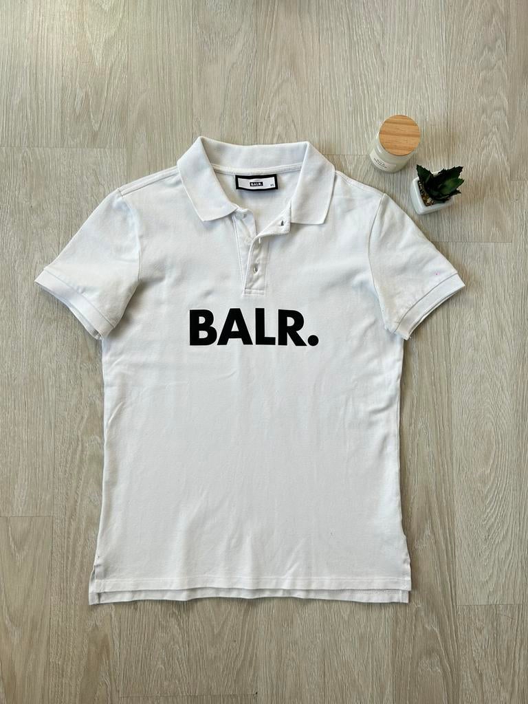 Polo blanc de la marque BALR., Vêtements | Hommes, Polos, Comme neuf, Taille 46 (S) ou plus petite, Blanc, Enlèvement ou Envoi