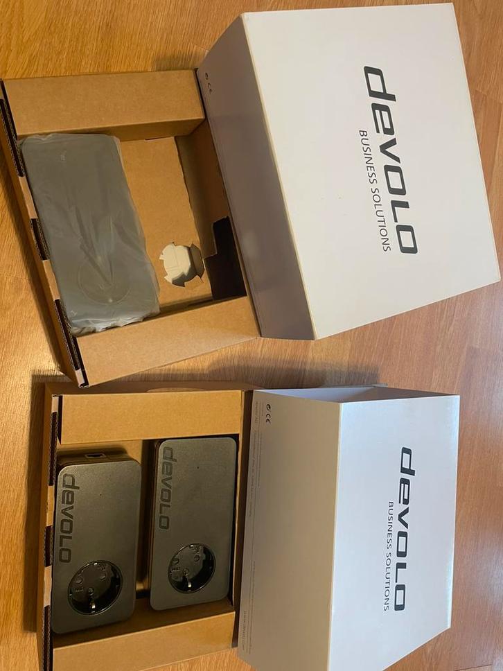 Devolo dLAN pro 1200+ triple Starter Kit – Nieuw in doos, Computers en Software, Netwerk switches, Zo goed als nieuw, Ophalen