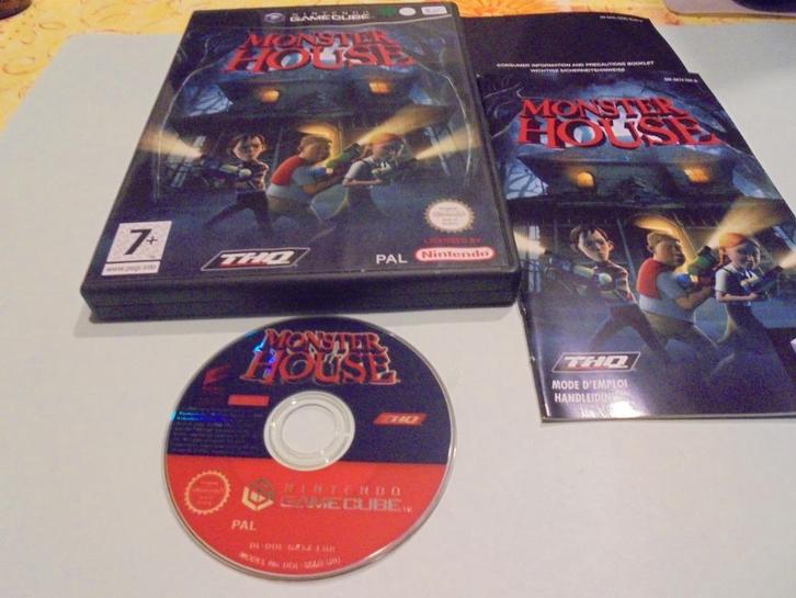 GameCube Monster House (CIB), Games en Spelcomputers, Games | Nintendo GameCube, Zo goed als nieuw, Avontuur en Actie, 1 speler
