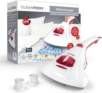 CLEANmaxx huisstofmijt hand-stofzuiger met UV-C lamp mijten beschikbaar voor biedingen