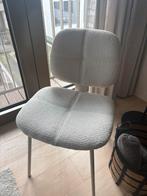 4 eetkamer stoelen, Huis en Inrichting, Stoelen, Ophalen, Zo goed als nieuw, Wit, Stof