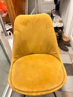 Okergele eetkamer stoelen, Huis en Inrichting, Fauteuils, Ophalen, Zo goed als nieuw