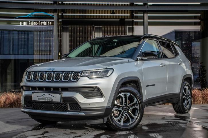 Jeep Compass 4Xe Limited 1.3 Plug-in Hybride 4X4 1 EIGENAAR, Auto's, Jeep, Bedrijf, Te koop, Compass, 4x4, ABS, Achteruitrijcamera