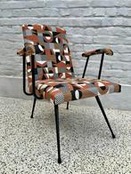 Vintage jaren ‘70 zeteltje Bauhaus stijl, Huis en Inrichting, Fauteuils, Ophalen, Metaal