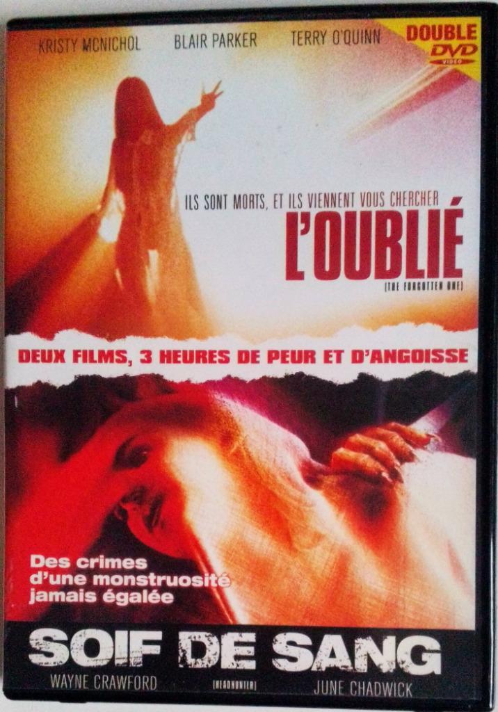 L' oublié / Soif de sang, Cd's en Dvd's, Dvd's | Horror, Slasher, Ophalen of Verzenden