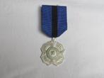 Zilveren Medaille in de Orde van Leopold II, Verzamelen, Overige soorten, Ophalen of Verzenden, Lintje, Medaille of Wings