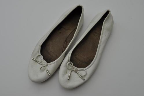 schoenen - witte ballerina's, Kleding | Dames, Schoenen, Gedragen, Ballerina's, Wit, Ophalen of Verzenden