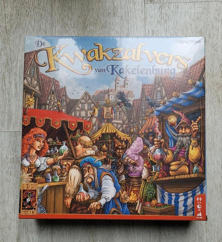 De Kwakzalvers van Kakelenburg - nieuw in folie - 999games, Hobby en Vrije tijd, Gezelschapsspellen | Bordspellen, Ophalen of Verzenden