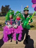 Carnaval kostuum thema bloemen, Ophalen