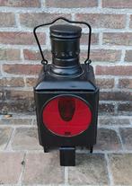 Antieke spoorweg seinlamp, Verzamelen, Ophalen, Gebruikt, Trein