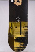 145 cm snowboard BURTON RADIUS, black/yellow, woodcore, FLAT, Sport en Fitness, Snowboarden, Verzenden, Gebruikt, Board