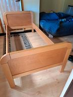 2 identieke, houten 1 persoonsbed frames, Ophalen, Gebruikt, 80 cm
