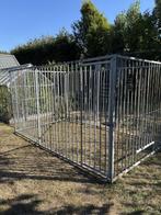 Gegalvaniseerde hondenren 2x3m H 180cm, Dieren en Toebehoren, Hondenhokken, Ophalen, Hondenkennel, 100 cm of meer, 110 cm of meer
