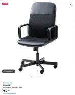 Ikea bureaustoel Renberget, Ophalen, Zo goed als nieuw, Zwart, Bureaustoel