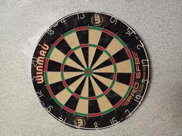 Dartbord winmau pro SFB, Enlèvement, Comme neuf, Cible de fléchettes