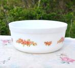 saladier arcopal vintage decor guirlante de rose, Enlèvement ou Envoi, Utilisé, Autres types