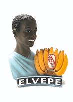 Original L.V.P./Elvepe Plaster Banana Advertising Statue, Gebruikt, Ophalen of Verzenden