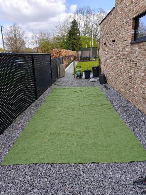 Zacht tapijt (voortent/camperen/...), Caravans en Kamperen, Tentaccessoires, Gebruikt, Ophalen
