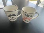 et de 2 tasses “Mr.” & “Mrs.”, parfait pour un couple., Ophalen, Zo goed als nieuw
