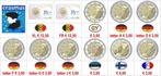 Pièces de 2 euros commémoratives PROGRAMME ERASMUS 2022, Timbres & Monnaies, Enlèvement ou Envoi