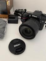 Nikon D7200 + AF-S DX NIKKOR 18-105 VR, Audio, Tv en Foto, Ophalen, Zo goed als nieuw, Standaardlens