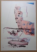 POL MARA / POP ART / KLEURZEEFDRUK / 78x56cm / SIG / 1973, Antiek en Kunst, Kunst | Litho's en Zeefdrukken, Ophalen of Verzenden