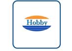 Hobby caravan en camper ovaal full colour sticker, Verzenden, Nieuw, Overige typen