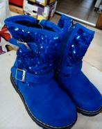 Blauwe botjes maat 24, Kinderen en Baby's, Kinderkleding | Schoenen en Sokken, Ophalen of Verzenden, Zo goed als nieuw, Laarzen