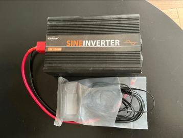Sine inverter 12v/220v 3000w totaal weinig gebruikt beschikbaar voor biedingen