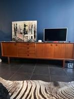 Vintage teakhouten buffetkast en barkast Oswald Vermaercke, Huis en Inrichting, Ophalen, Gebruikt, Met deur(en), 150 tot 200 cm