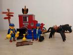 Playmobil Western Goudtransport National Bank - 3037 *, Ophalen of Verzenden, Zo goed als nieuw