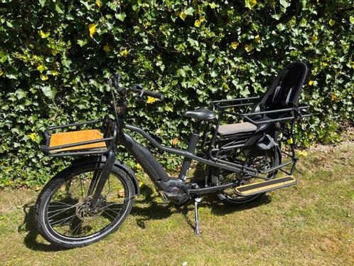 Bergamont Longtail bike zwart, Fietsen en Brommers, Elektrische fietsen, Gebruikt, Ophalen