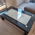 Salontafel in de woonkamer, Huis en Inrichting, Tafels | Salontafels, Ophalen, Zo goed als nieuw, Glas