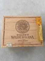 Leeg houten doosje cigaren Willem 2, Verzamelen, Rookartikelen, Aanstekers en Luciferdoosjes, Ophalen, Zo goed als nieuw