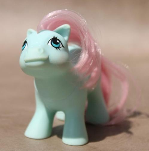 My Little Pony - Baby Cuddles (blauwe ogen) (G1), Kinderen en Baby's, Speelgoed | My Little Pony, Gebruikt, Ophalen of Verzenden