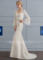 robe de mariée en dentelle - jamais portée, Vêtements | Femmes, Vêtements de mariage & Accessoires de mariage, Enlèvement ou Envoi