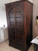 Bar/TV/boekenkast koloniaal, Huis en Inrichting, Ophalen, Gebruikt, Met deur(en)