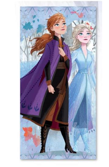 Disney Frozen Badlaken / Strandlaken Blauw - Sneldrogend beschikbaar voor biedingen