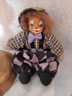 Pom pom verzamel clown, Verzamelen, Poppen, Ophalen of Verzenden, Zo goed als nieuw