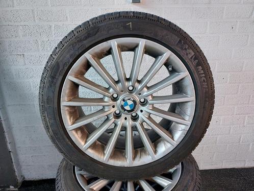 BMW 5 serie Winterset, Auto-onderdelen, Banden en Velgen, Banden en Velgen, Winterbanden, 18 inch, 245 mm, Personenwagen, Gebruikt