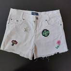 Short wit - verstelbaar - maat 176, Kinderen en Baby's, Kinderkleding | Maat 176, Ophalen of Verzenden, Zo goed als nieuw, Meisje