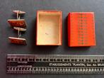 Vintage manchetknopen, Ophalen of Verzenden, Gebruikt, Overige materialen
