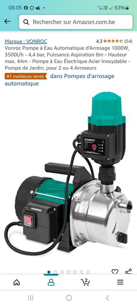 Nieuwe hydrofooreenheid, Tuin en Terras, Waterpompen, Nieuw, Elektrisch, Beregeningspomp, Ophalen of Verzenden