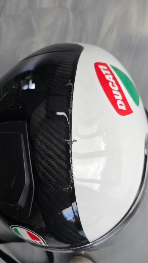 AGV SPORTMODULAR CARBON size M + dedicated ARL intercom, Motoren, Kleding | Motorhelmen, Jethelm, S, AGV, Ophalen of Verzenden