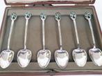 Archibald Knox - Liberty & Co. - 6 zilveren lepeltjes., Antiek en Kunst, Ophalen of Verzenden, Zilver