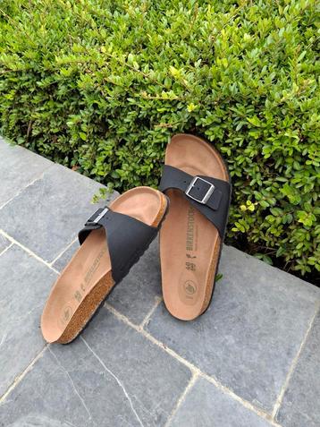 Birkenstock slippers  vegan dames zwart maat 39 / NIEUW  beschikbaar voor biedingen